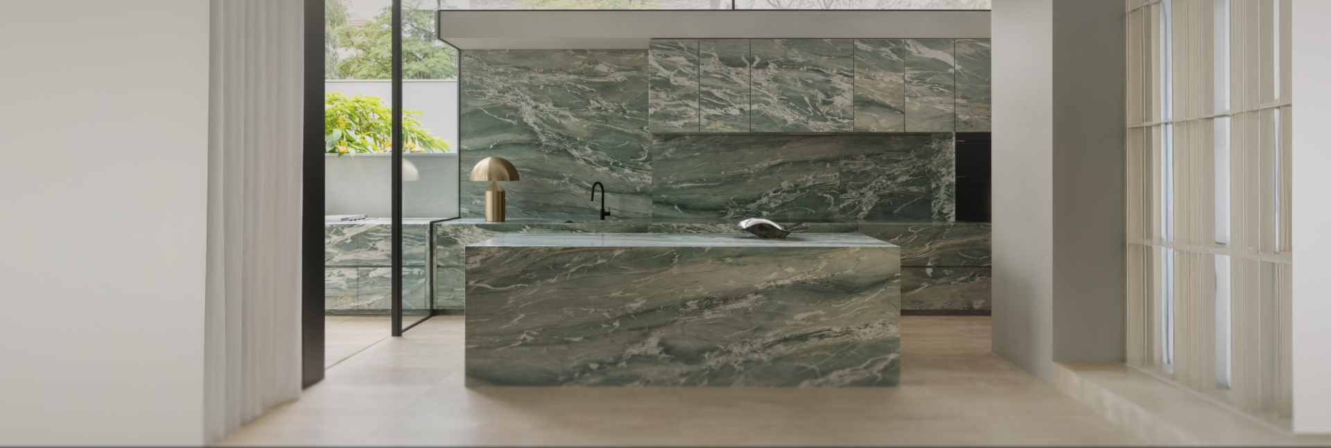 Ambiente com mármore