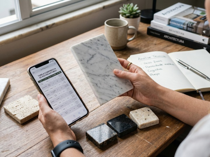 Como identificar a rocha certa